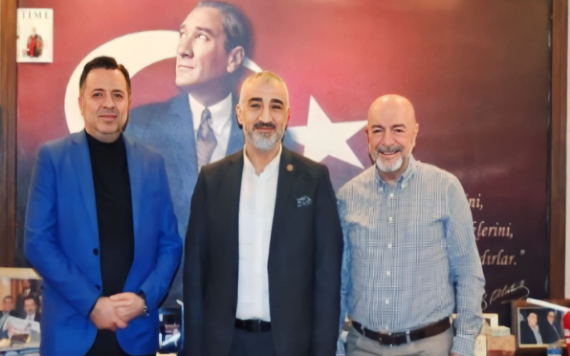 Ünlü Bankacı ve Eğitmen Yıldırımer ve Zorkirişçi'den, Kızılaslan’a ziyaret